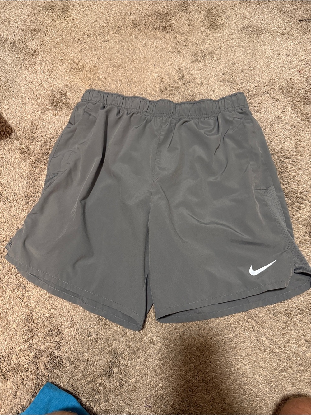 Nike 2-in-1 Men’s Gray Performance Athletic Shorts